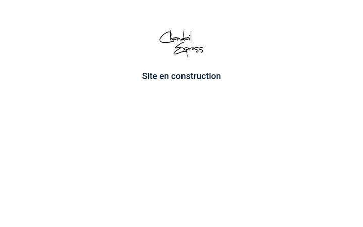 Screenshot of chandail-express.com