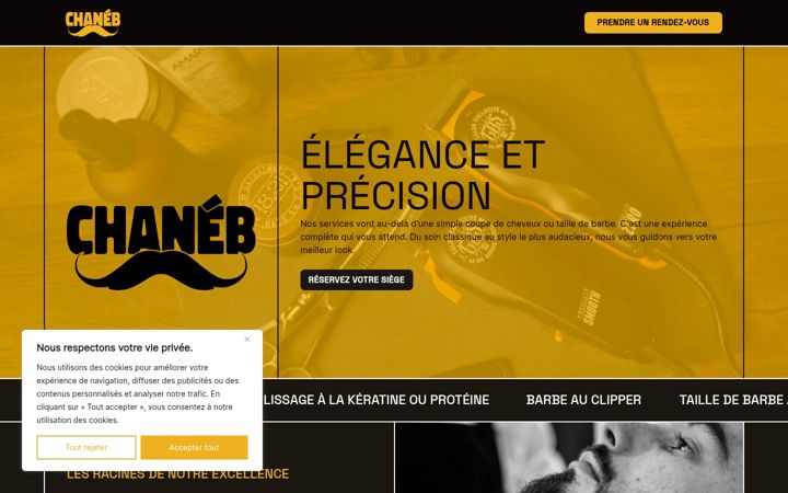 Screenshot of chaneb.com