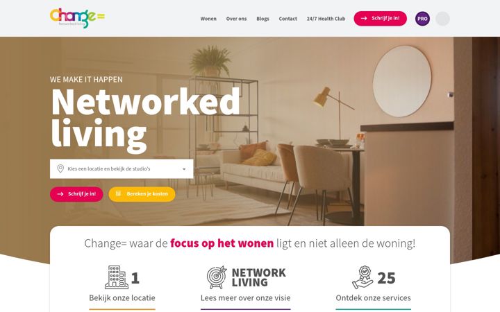 Screenshot of change-is.com