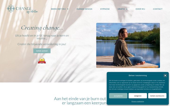 Zrzut ekranu changebyintuition.nl