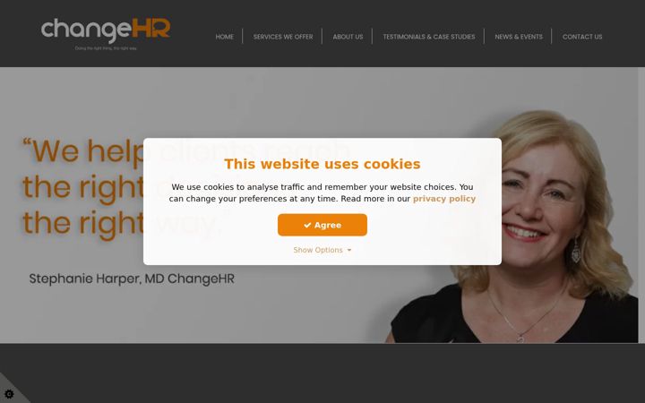 Screenshot di changehrltd.co.uk
