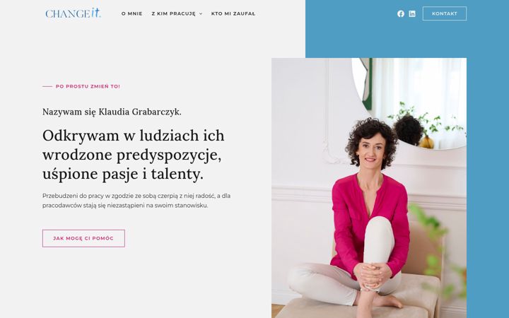 Screenshot ta' changeit.com.pl