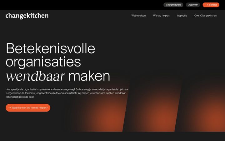 Zrzut ekranu changekitchen.nl