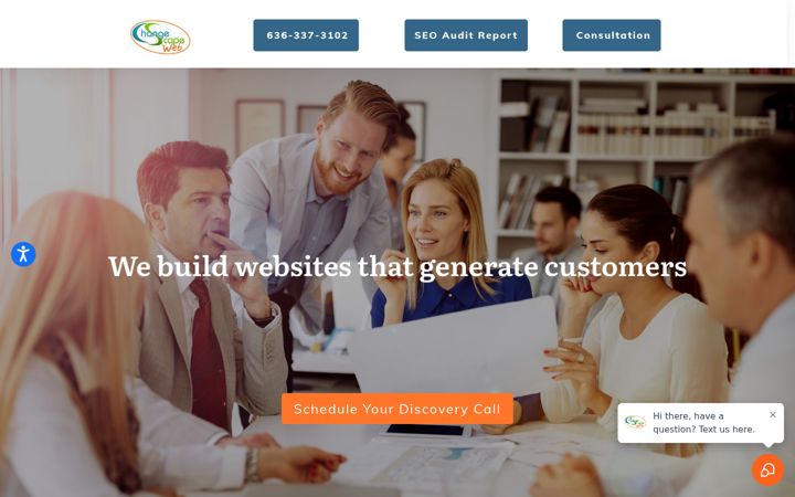 Screenshot of changescapeweb.com