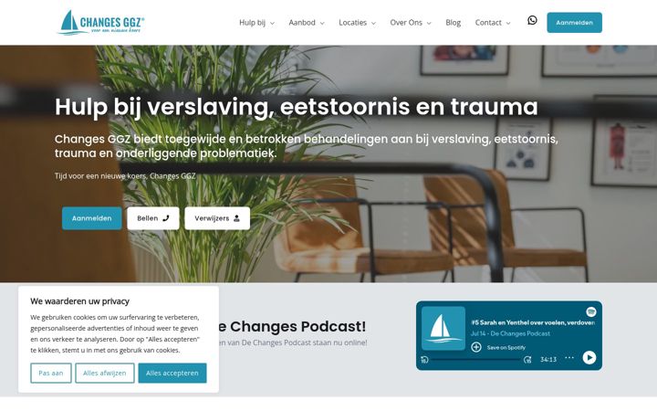 Zrzut ekranu changesggz.nl