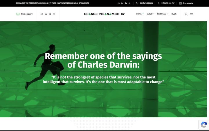 Screenshot of changestranamics.com