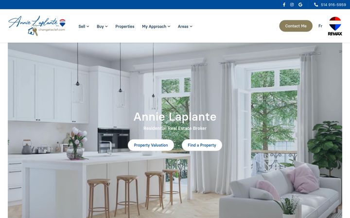 Screenshot of changetaclef.com