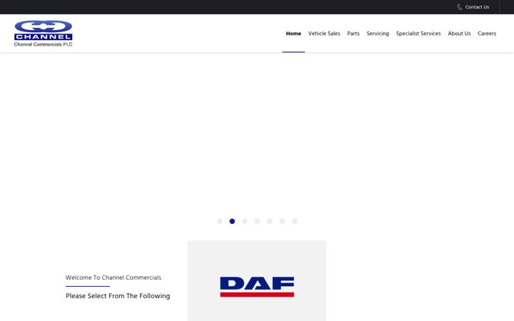 Screenshot di channelcommercials.co.uk