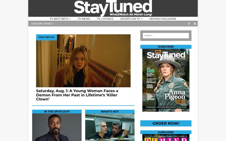 Screenshot of channelguidemag.com