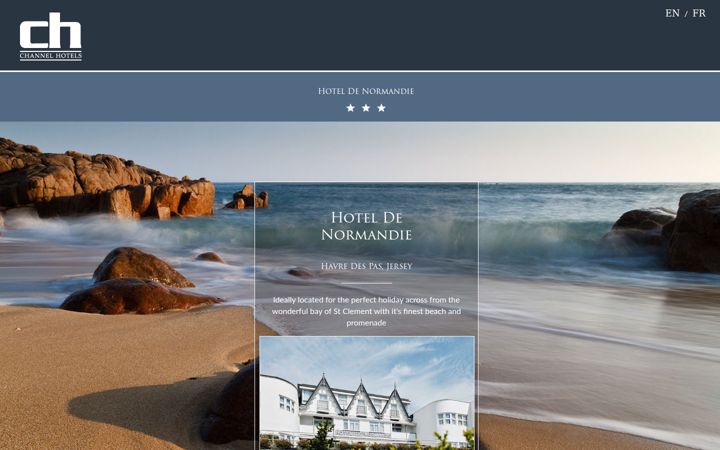 Screenshot of channelhotels.com