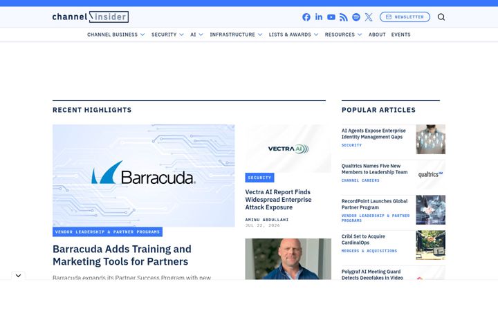 Screenshot di channelinsider.com