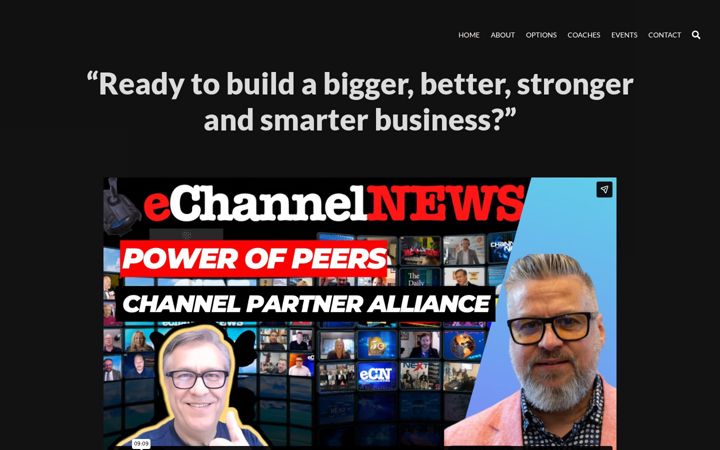 Screenshot of channelpartneralliance.com