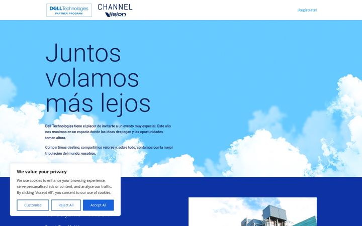 Screenshot di channelvision.es