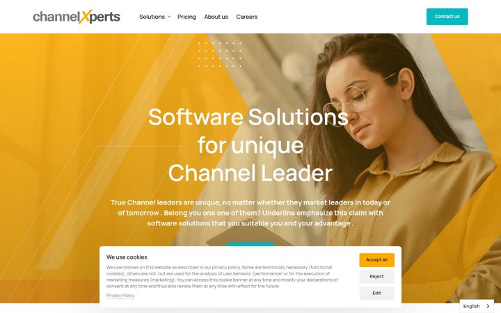 Screenshot of channelxperts.com