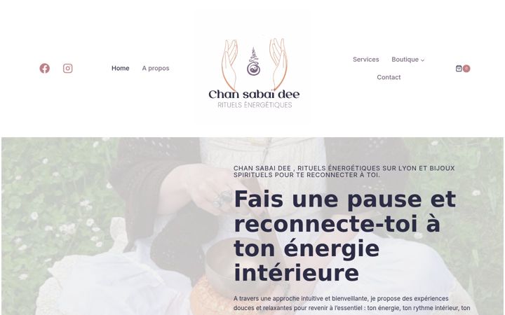Zrzut ekranu chansabaidee.fr