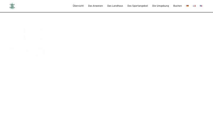 Screenshot of chant-des-sapins.com