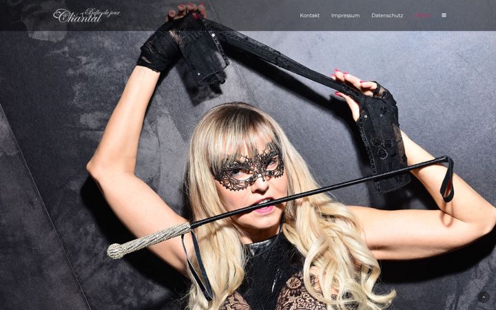 Screenshot of chantal-strip.com