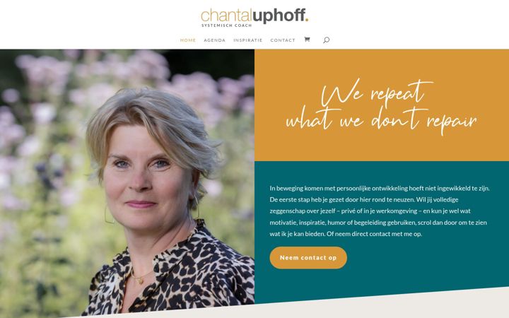 Posnetek zaslona chantaluphoff.nl