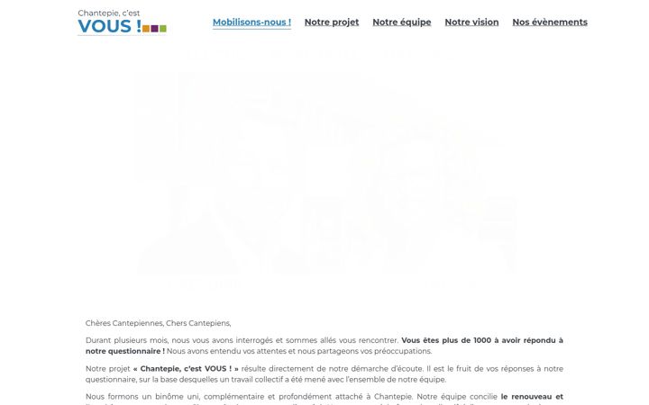 Screenshot of chantepie2026.com