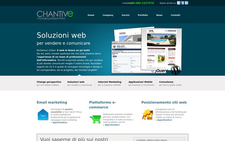 Zrzut ekranu chantive.it
