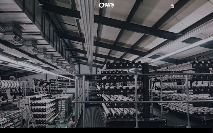 Screenshot of chantylace.com