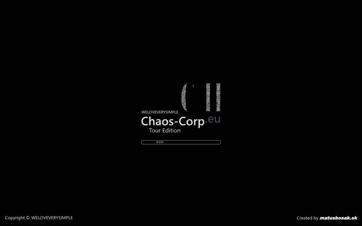 Skærmbillede af chaos-corp.eu
