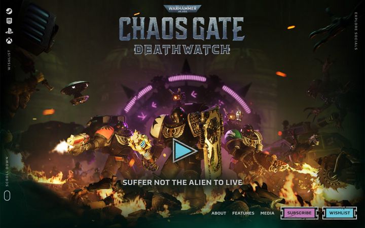 Screenshot of chaosgate.com