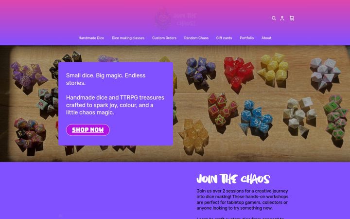 Screenshot of chaoticgoob.com.au