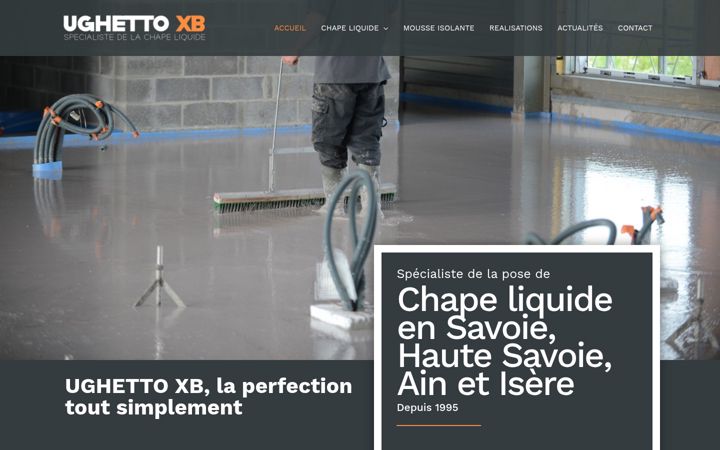 Screenshot of chape-ughetto.com