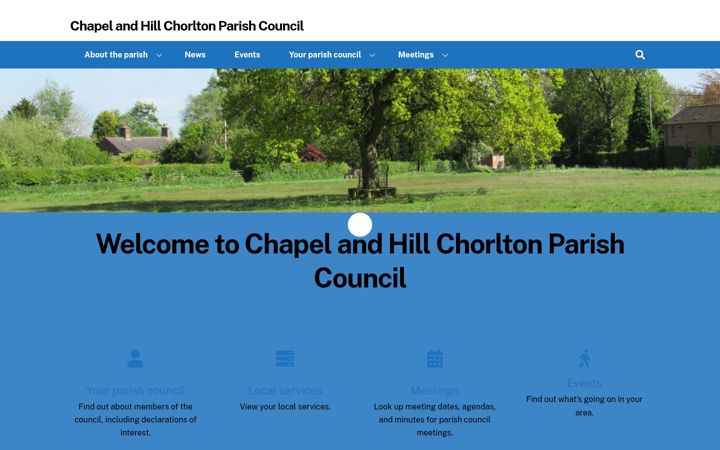 Captura de pantalla de chapelandhillchorlton-pc.co.uk