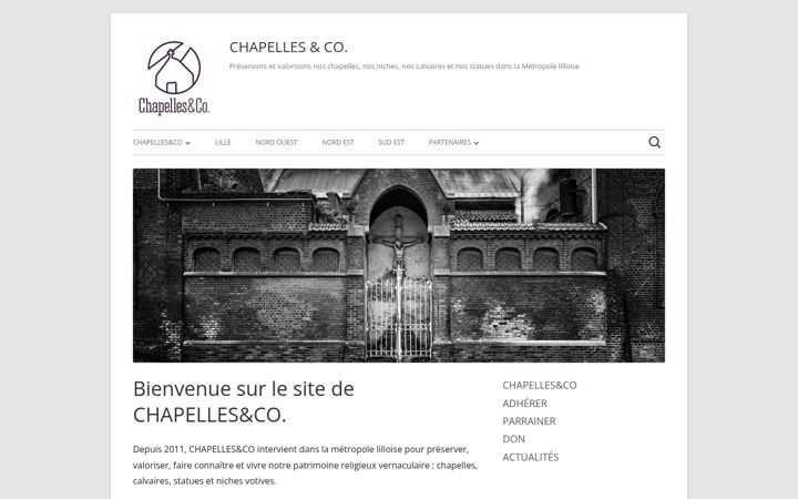Screenshot of chapellesandco.com