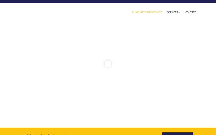 Screenshot of chapelleterrassement.com