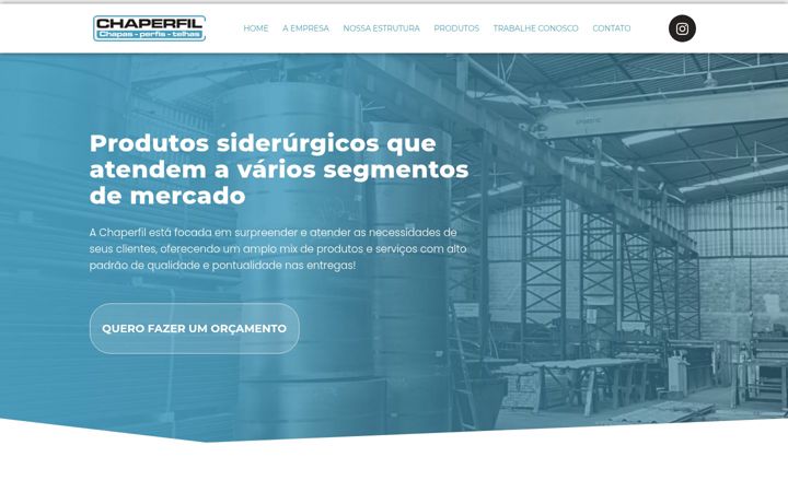 Screenshot του chaperfil.com.br