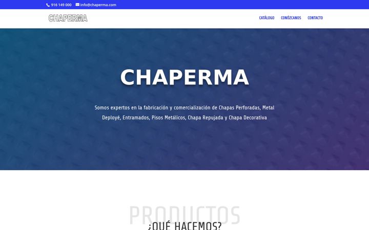 Screenshot of chaperma.com