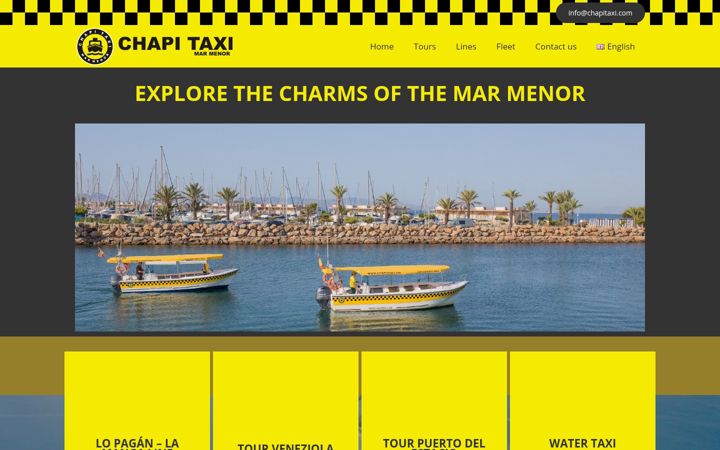 Screenshot of chapitaxi.com
