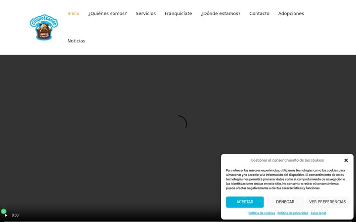 Screenshot of chapoteando.com