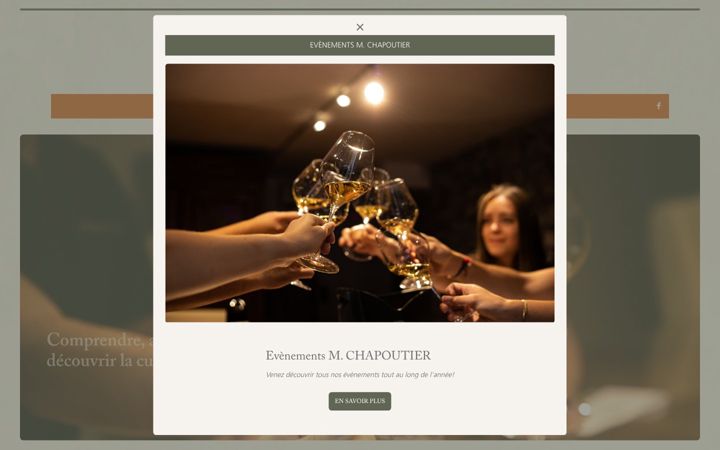 Screenshot of chapoutier-ecole.com