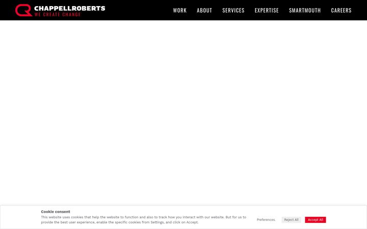 Screenshot of chappellroberts.com