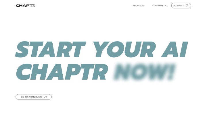 Screenshot of chaptr.com