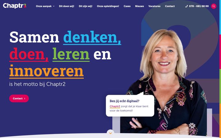 Posnetek zaslona chaptr2.nl