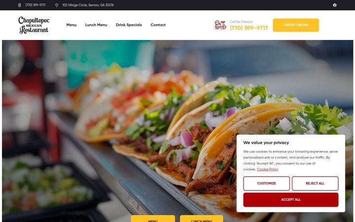 Screenshot of chapultepecsenoia.com