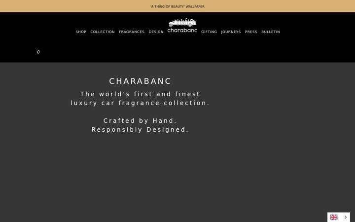 Screenshot of charabanc.com