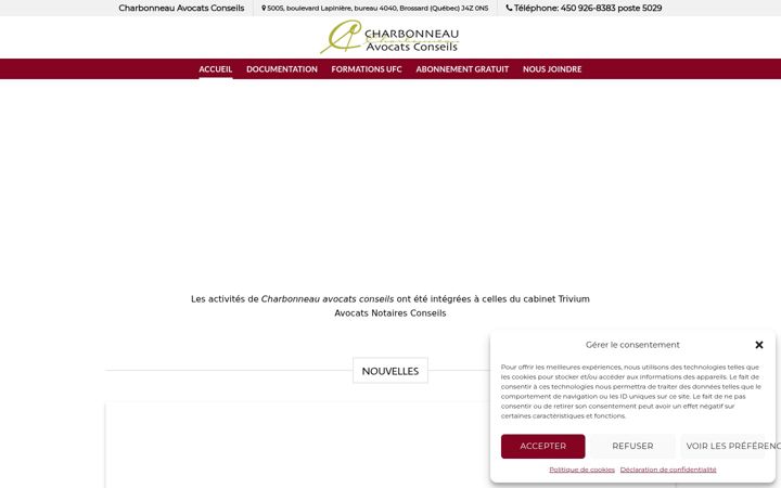Captura de pantalla de charbonneau-avocatsconseils.ca