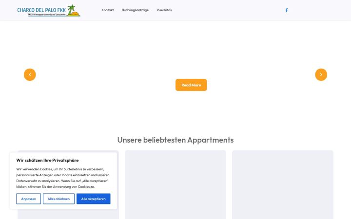 Screenshot of charcodelpalofkk.com