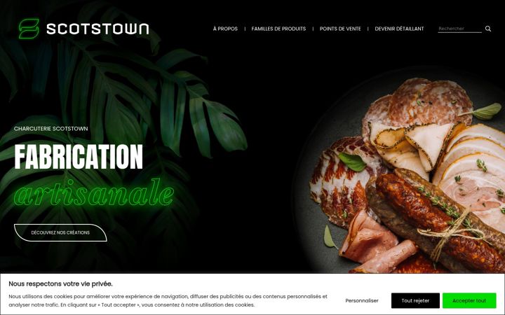 Screenshot of charcuteriescotstown.com
