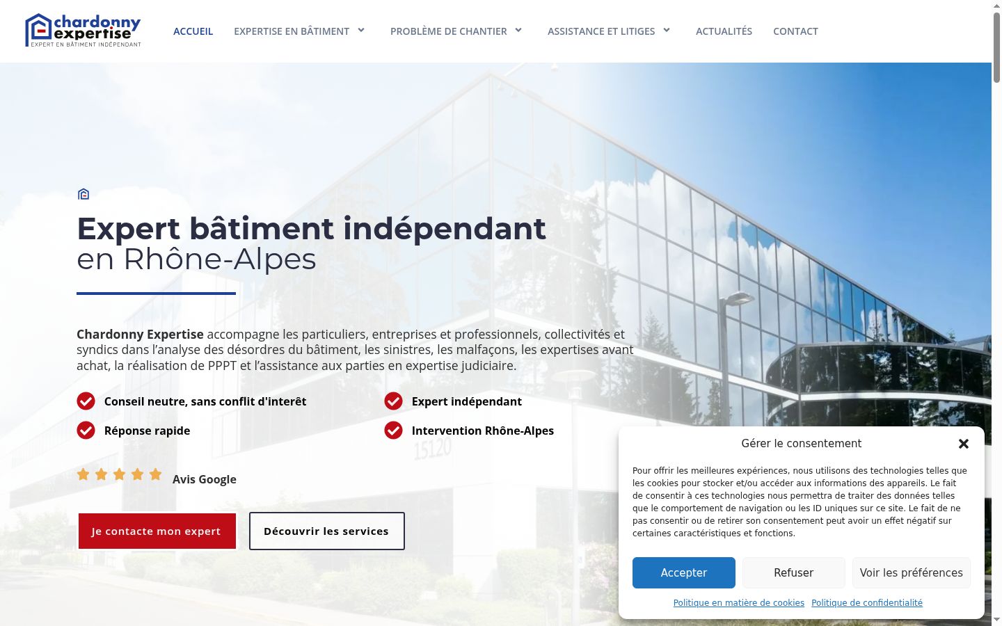 Screenshot tal-banner tal-kunsens muri qabel kwalunkwe interazzjoni