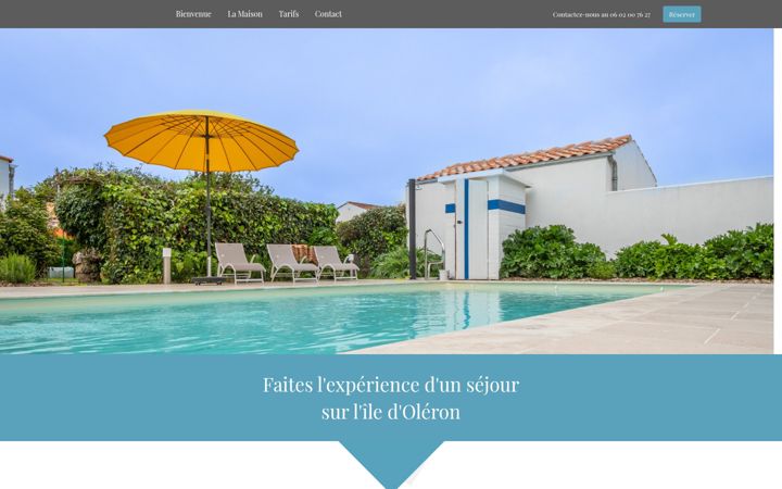 Screenshot of charente-escapades.com