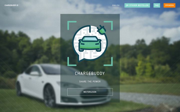 Skærmbillede af chargebuddy.io