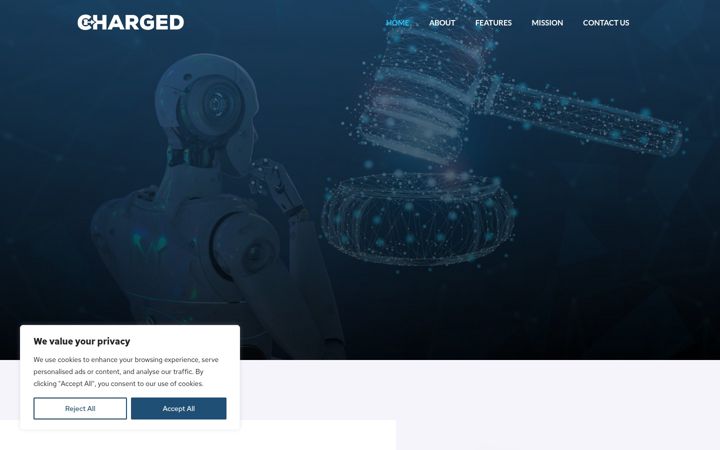 Screenshot of charged.solutions