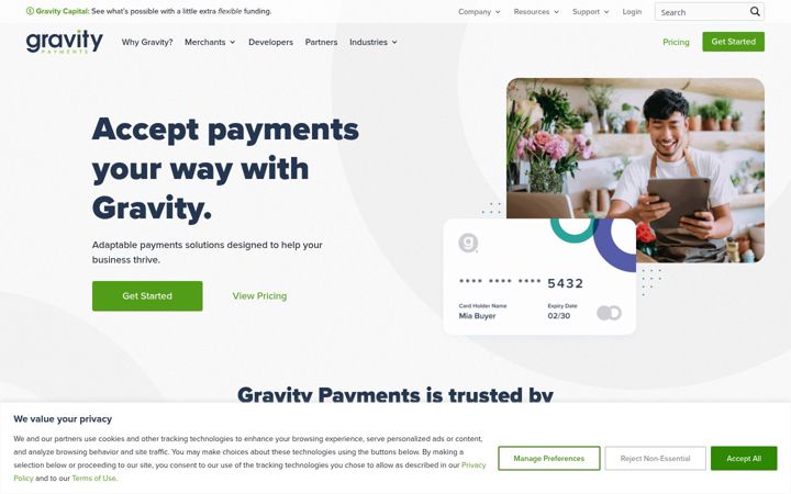 Screenshot of chargeitpro.com